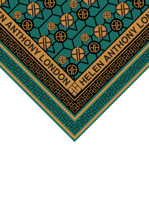 Exclusive Monogram Twill Silk Scarf