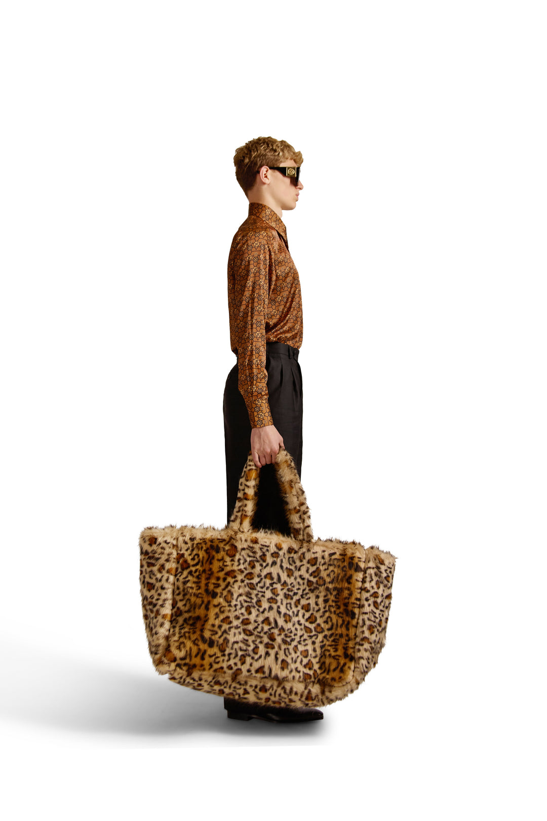 Tailored Fit Monogram Shirt