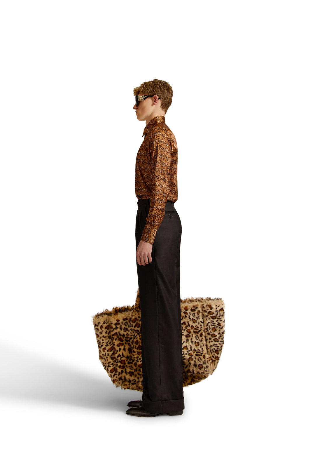 Tailored Fit Monogram Shirt