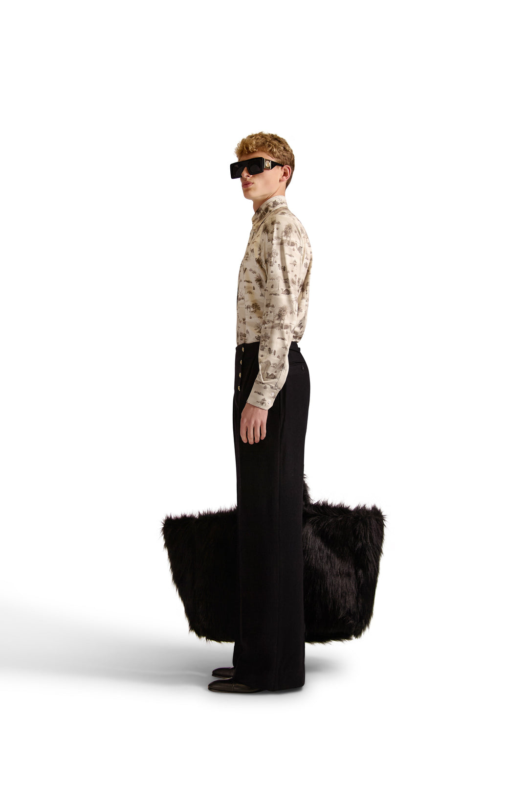 Tailored Fit Print Shirt