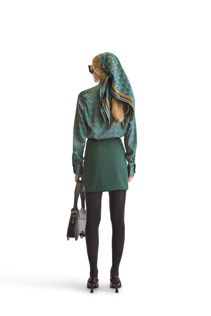 Exclusive Monogram Twill Silk Scarf