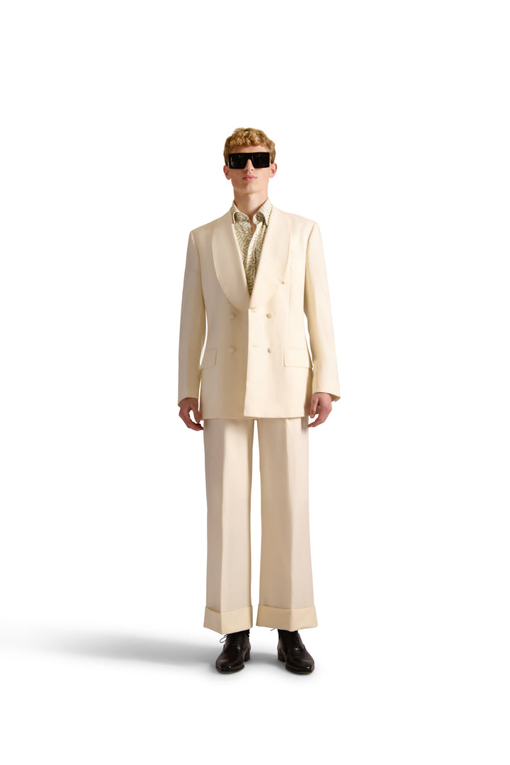 Tailored Fit Monogram Shirt