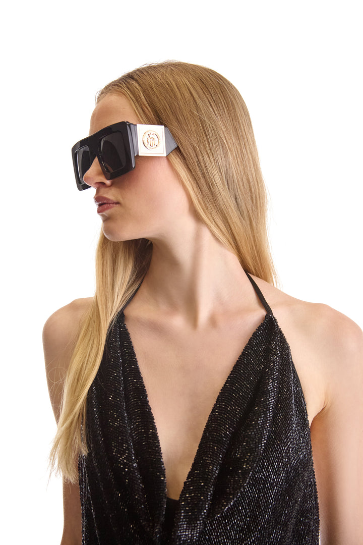 Hand Embroidered Short Evening Dress