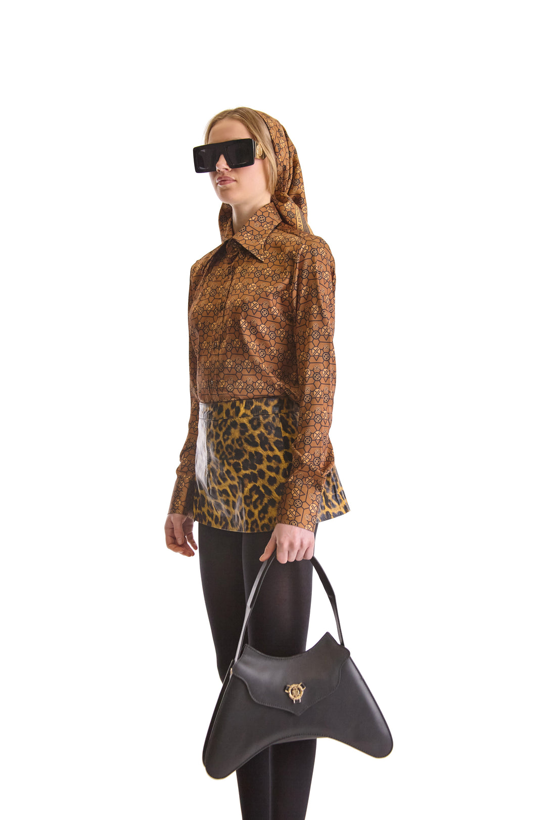 Exclusive Monogram Twill Silk Scarf