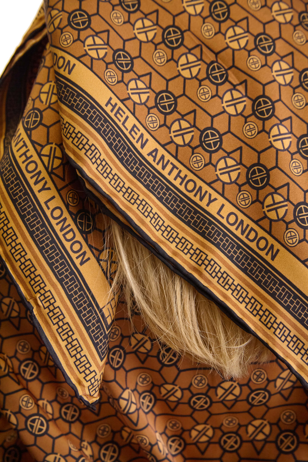 Exclusive Monogram Twill Silk Scarf