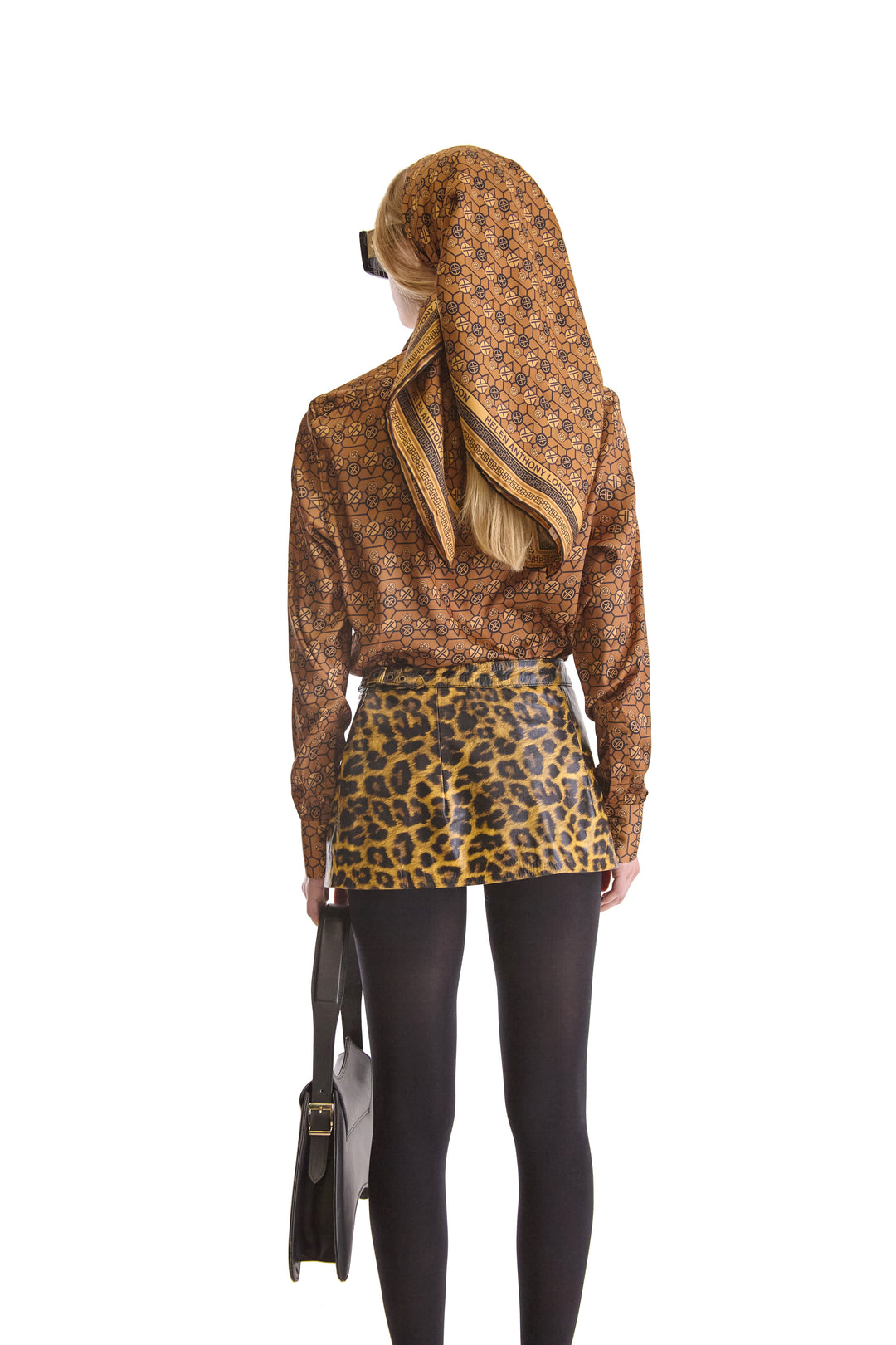 Exclusive Monogram Twill Silk Scarf